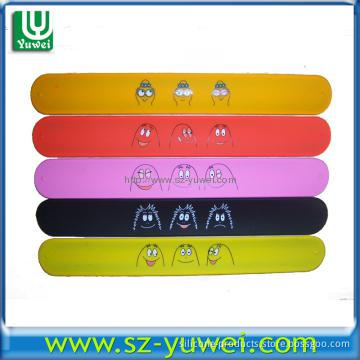 Hot sell Silicone Slap Bracelets for Promotional Purpose